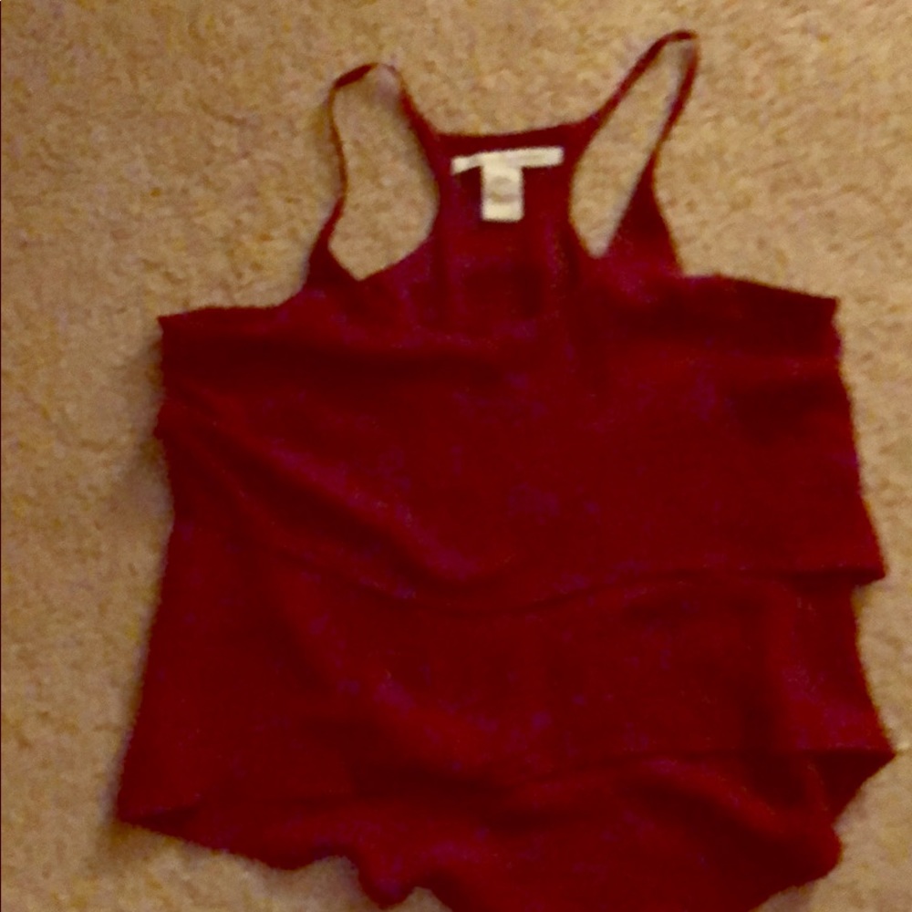 Top wine large strap American Rag
